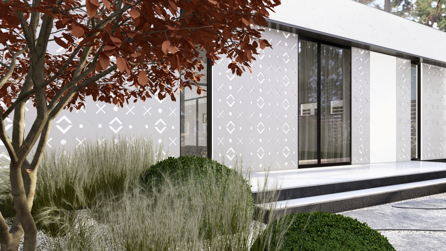 Японський сад з етнічним мотивом-12