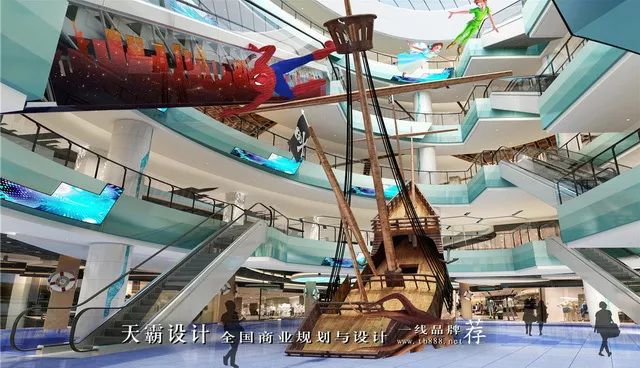 杭州G193生活购物中心设计：采用经典电影元素打造“一层一景”-19