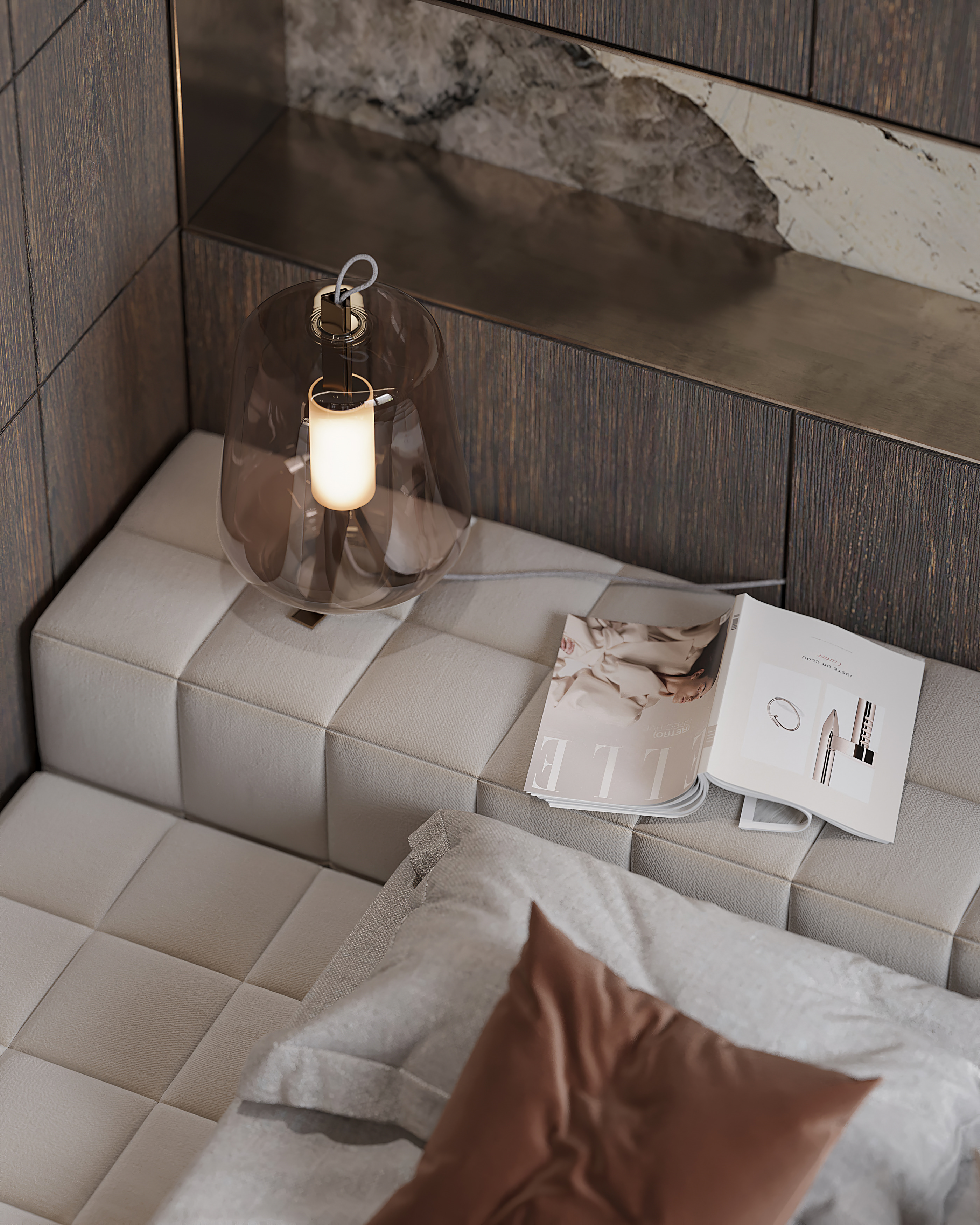 高级色系公寓设计 超棒的细节！-18