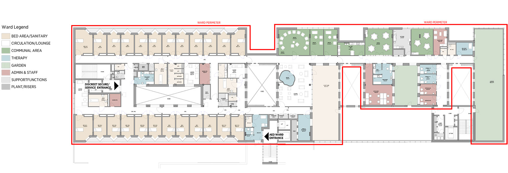 Springfield大学医院，英国 / C.F. Møller Architects -57