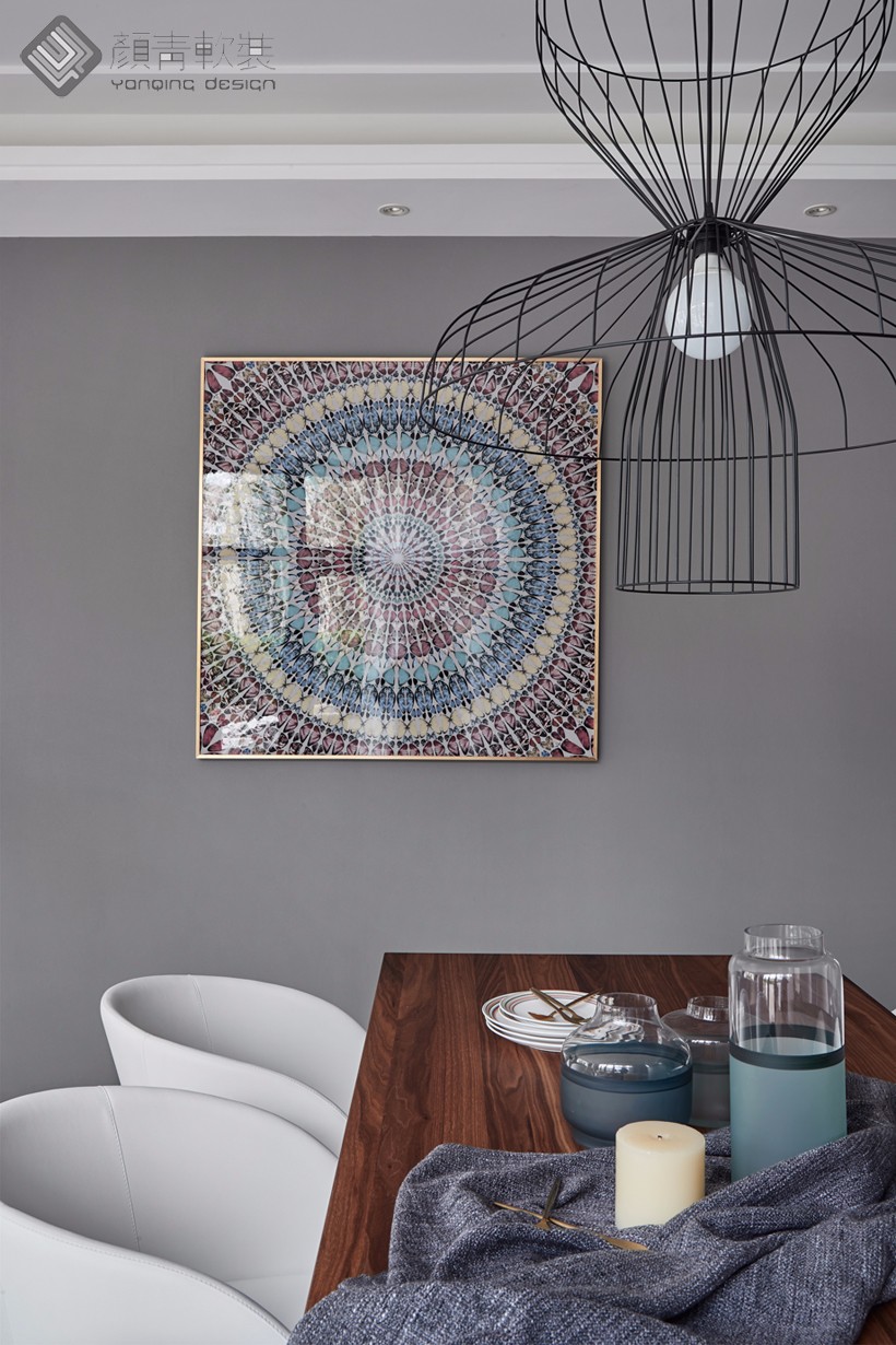 300㎡现代简约风别墅  辰佑＆颜青软装-18