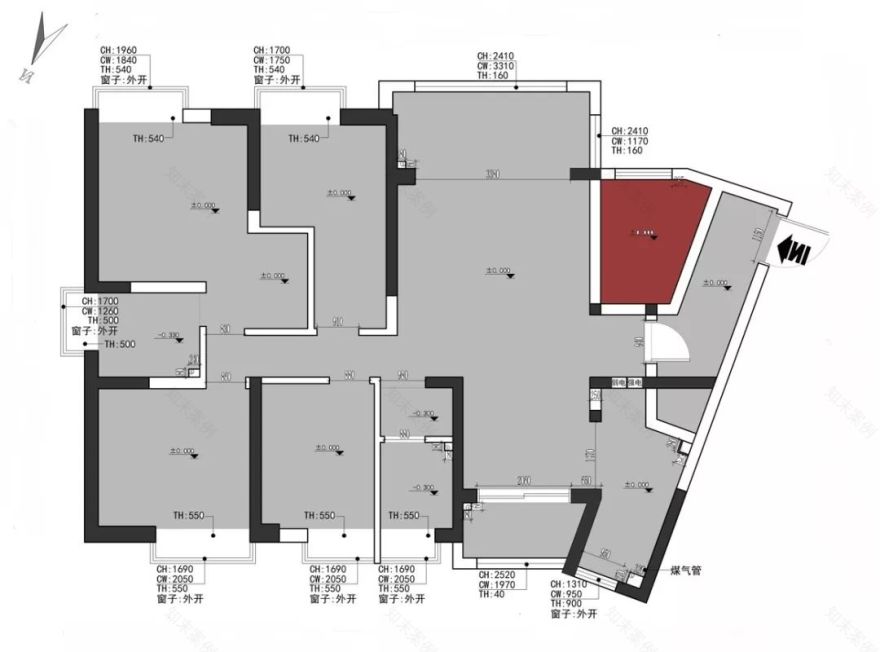 润城五区 136㎡现代简约风,自然优雅的治愈系空间-10