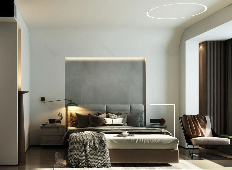 和谐空间 | 感受材质与光影的魅力-70