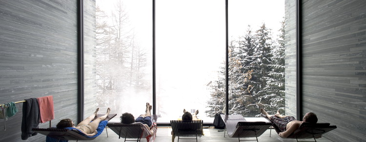 Peter Zumthor的Vals温泉浴场-19