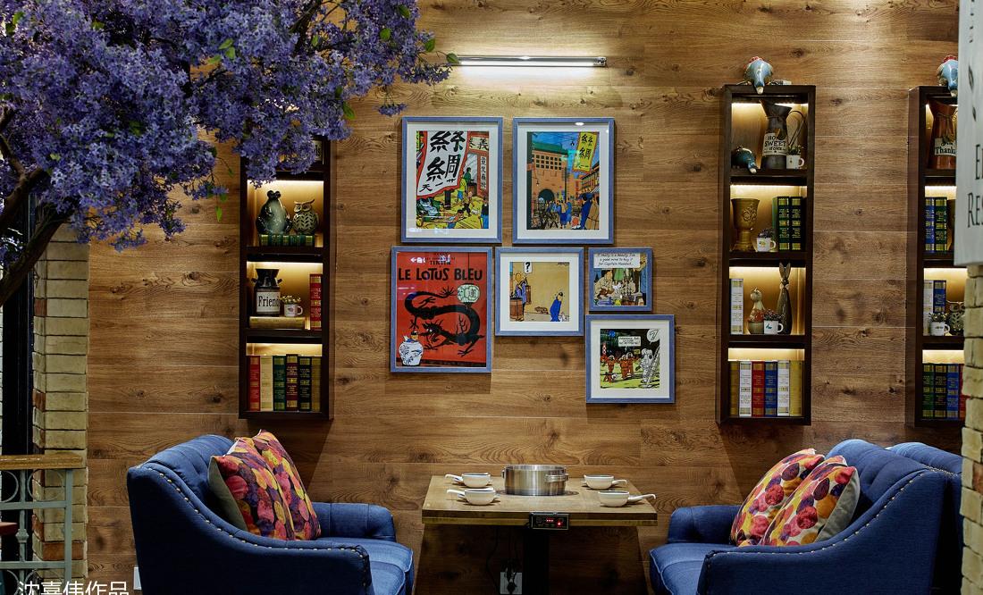 火锅店丨沈嘉伟设计作品—大象十方泰式海鲜火锅-19