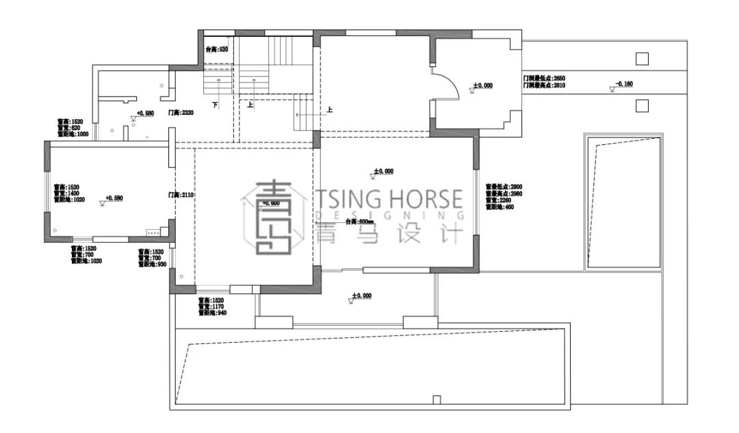 绿地诺丁山·现代中式别墅设计 | 何贵君的奶茶时光-41