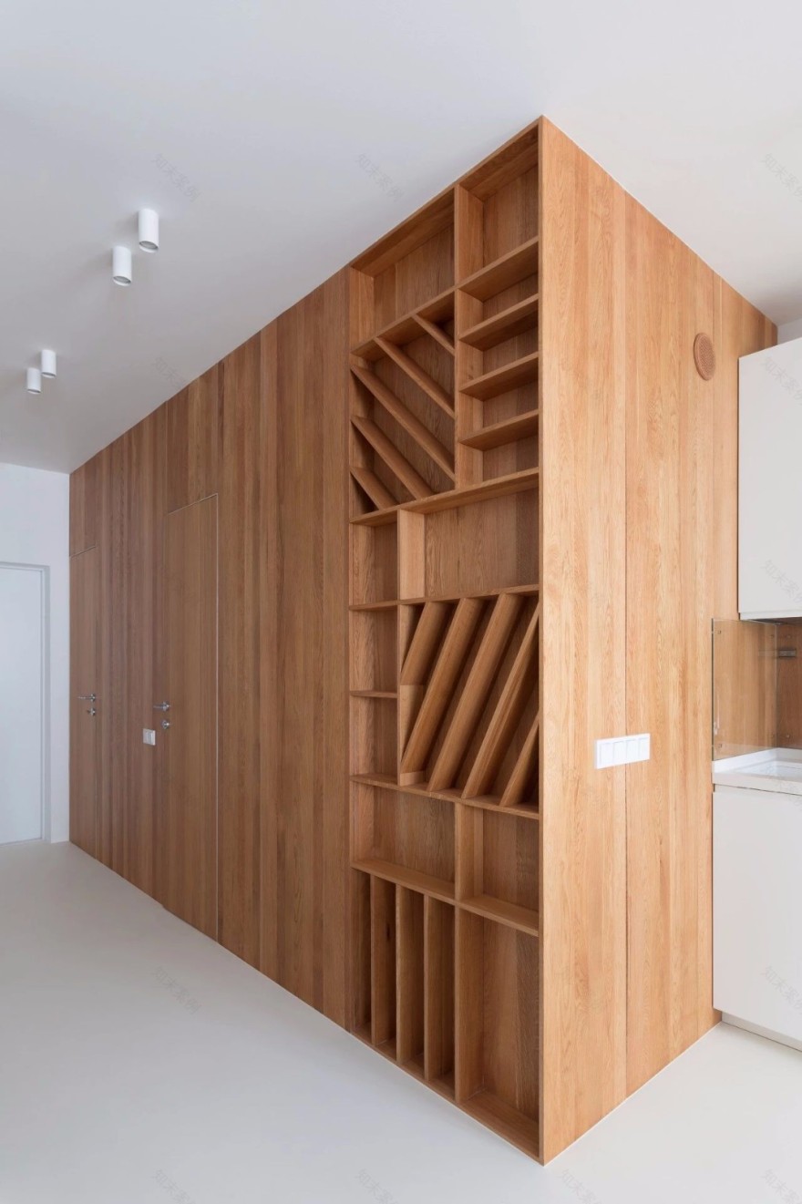 40㎡ 巧用“盒子”划分空间/再小的家也不嫌挤-11