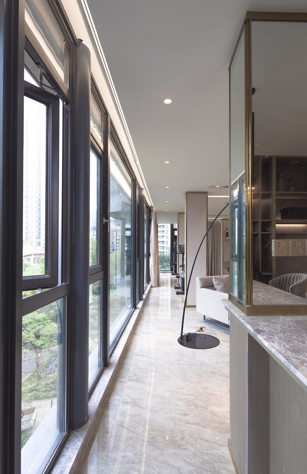 120㎡都市休闲风别墅顶层住宅-23