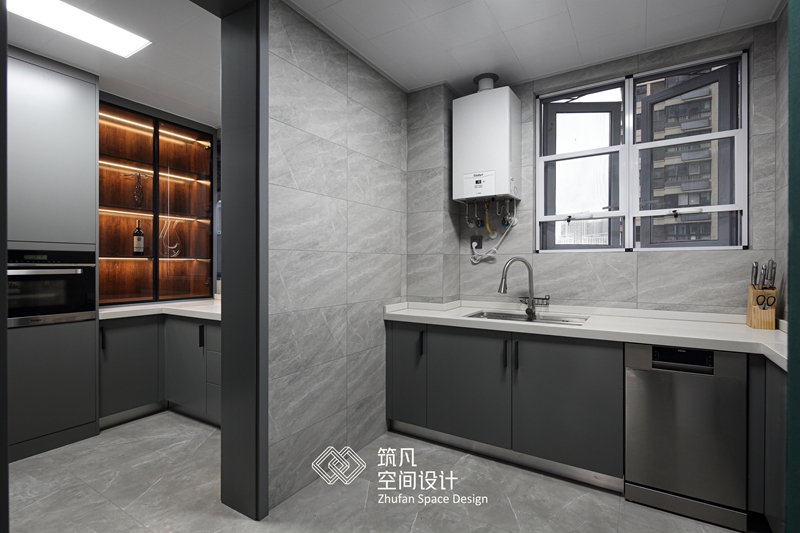 皖投万科天下艺境 106㎡精装房改造，现代简约风格演绎个性生活-48