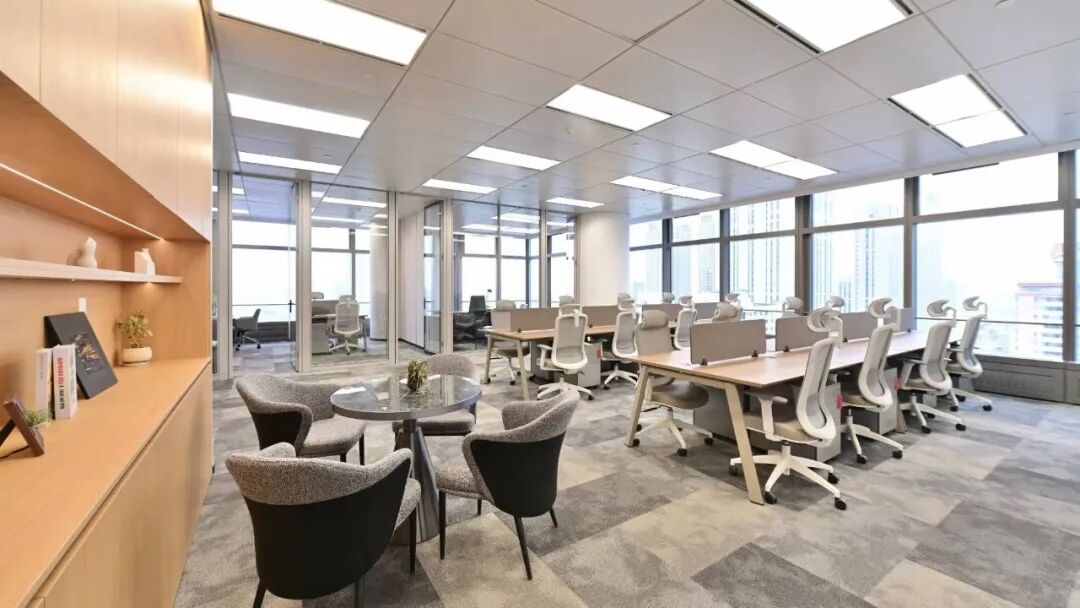 动态|天津嘉里中心二期项目“企业广场”办公楼已竣工-12