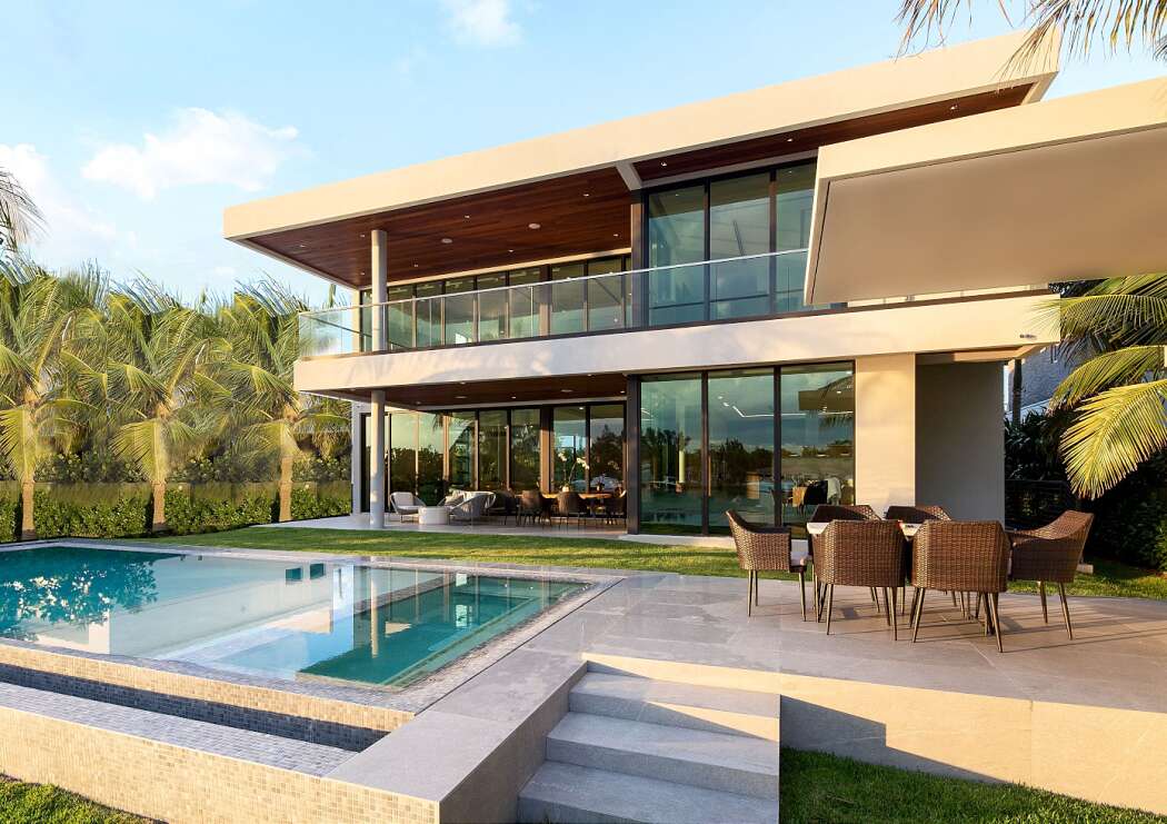 迈阿密海滩水景家庭住宅设计-8