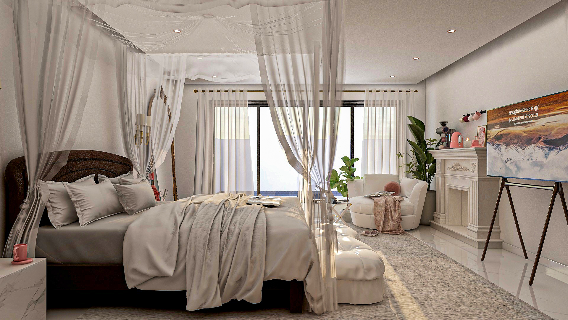 Elegant and Serene Bedroom-25