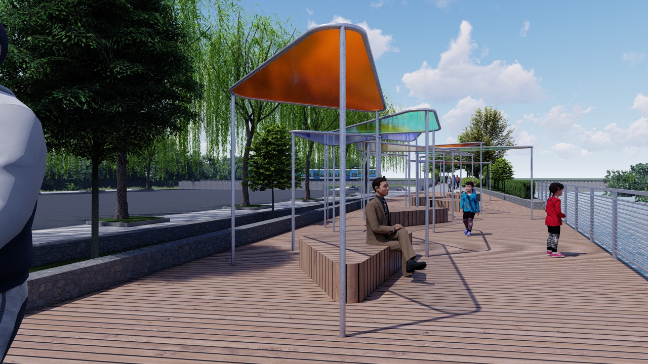 东北某地滨水观景平台-7