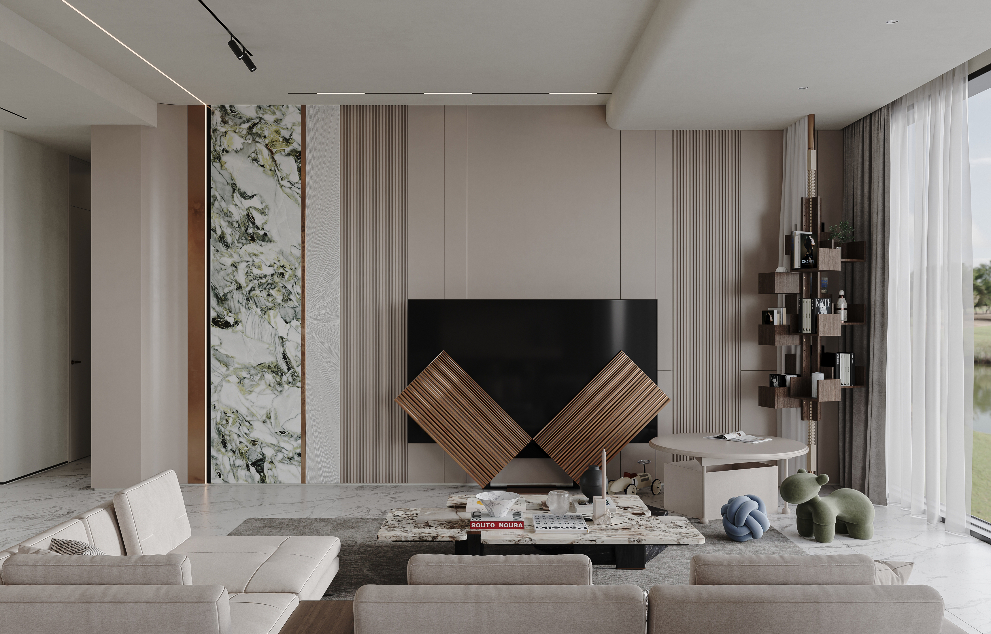 现代轻奢 豪宅别墅-2