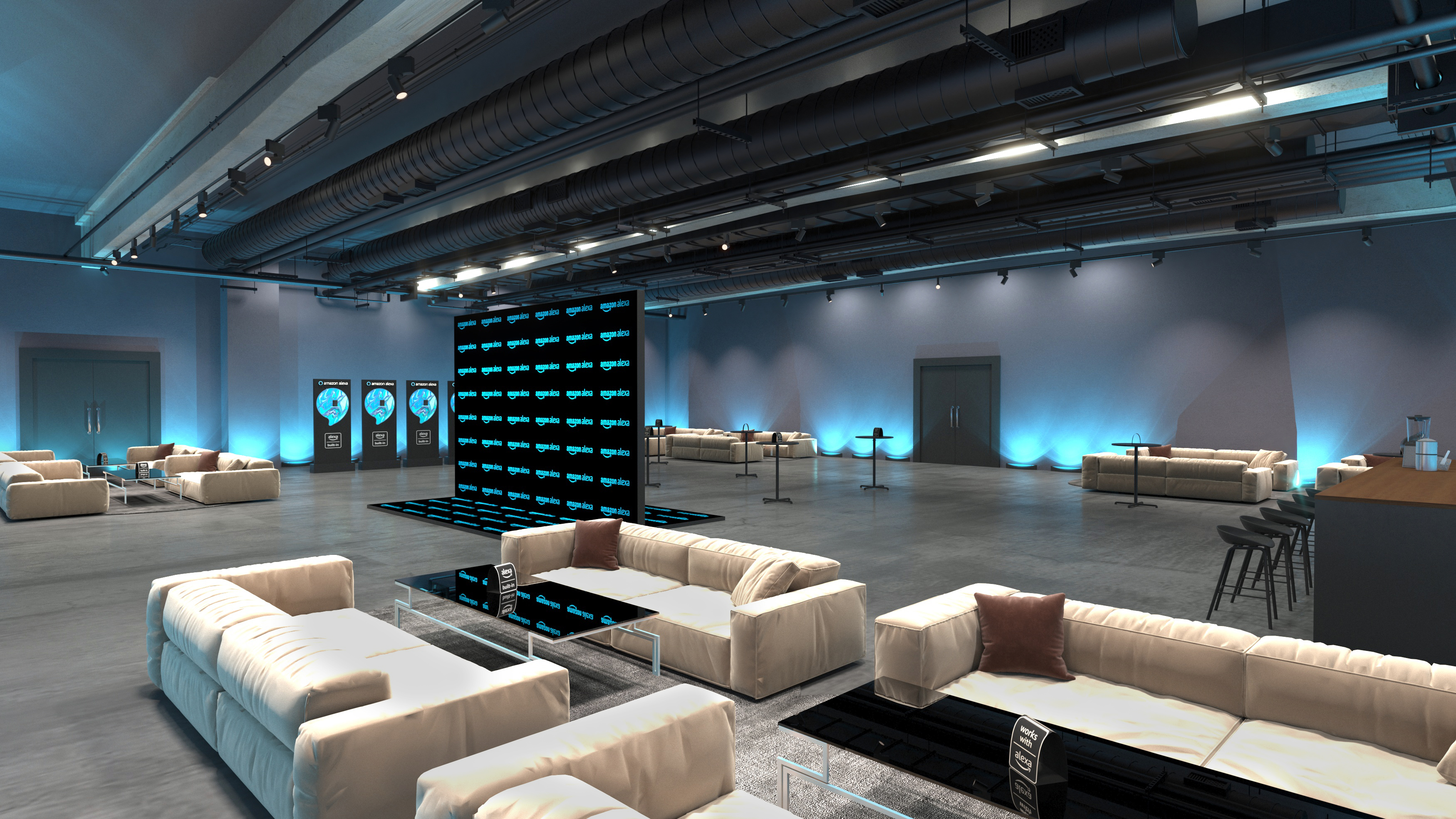 Amazon Ale·a 产品展示舞台设计丨沙特阿拉伯利雅得-12