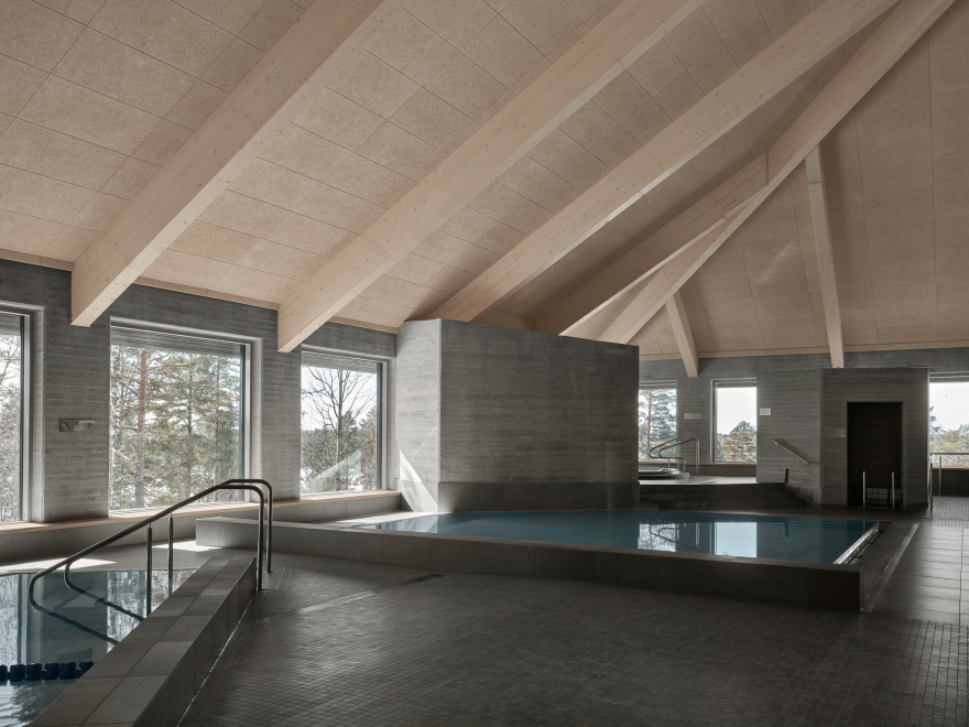 游泳馆丨芬兰丨Studio Puisto Architects-11