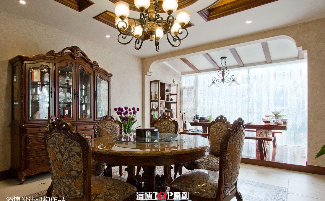 昆明世博生态城美式别墅设计 | 实木家居与欧美元素的完美融合-14
