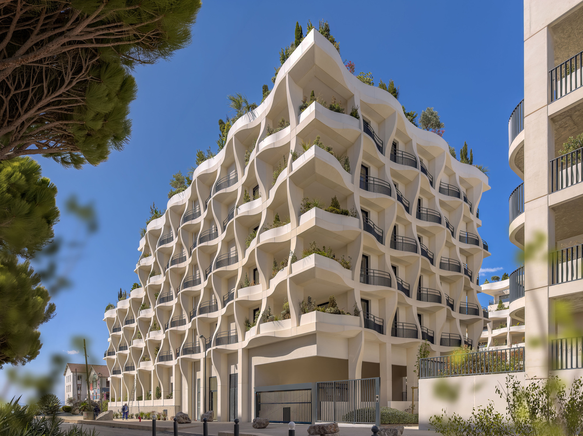 秘密花园生物气候外壳丨法国蒙彼利埃丨Vincent Callebaut Architectures-18