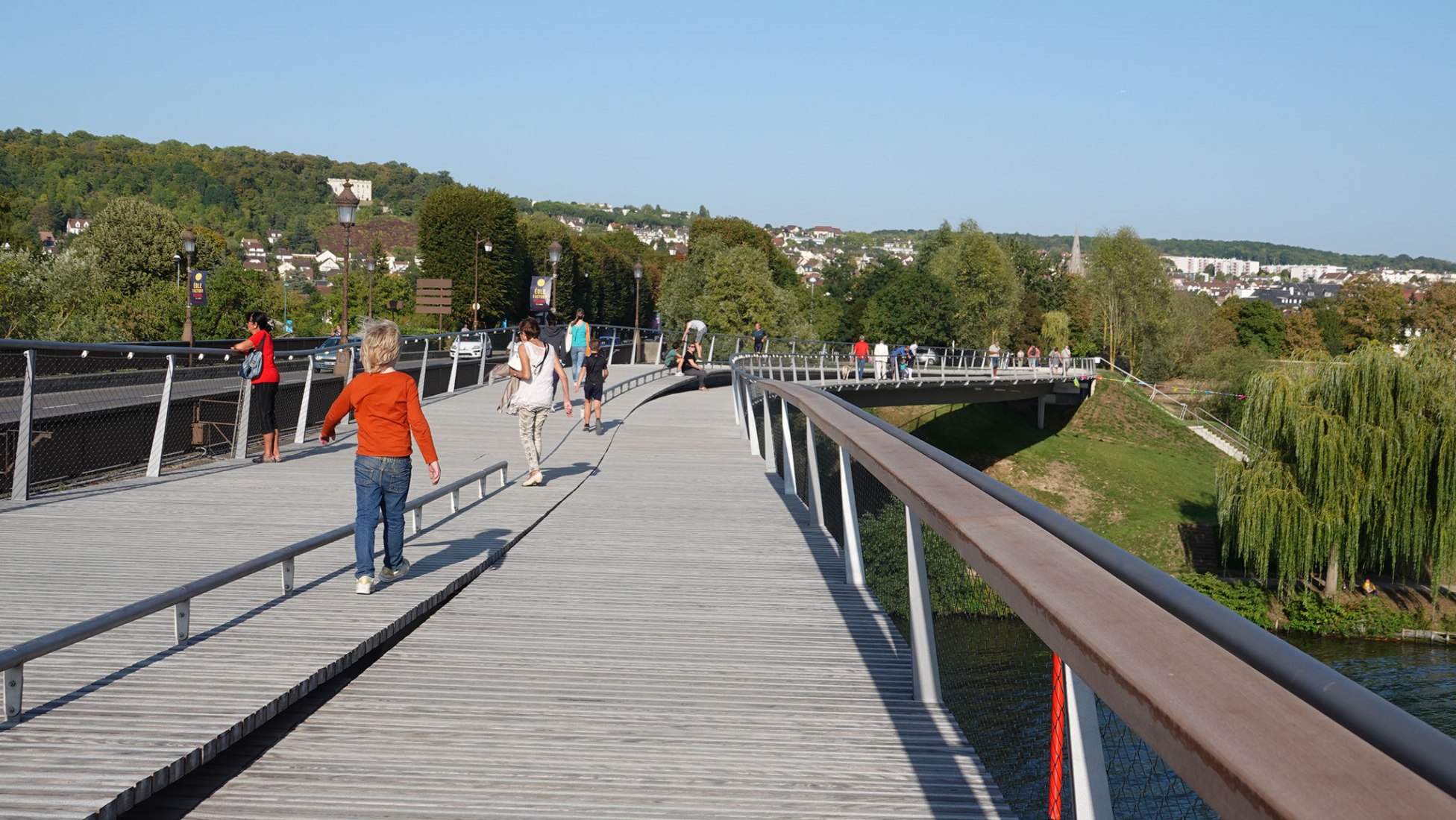 Dietmar Feichtinger塞纳河人行天桥丨法国丨Dietmar Feichtinger Architectes-30