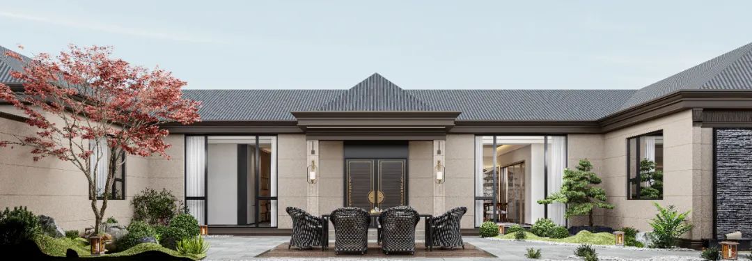 265㎡新中式私宅丨中国包头丨阿迪-0