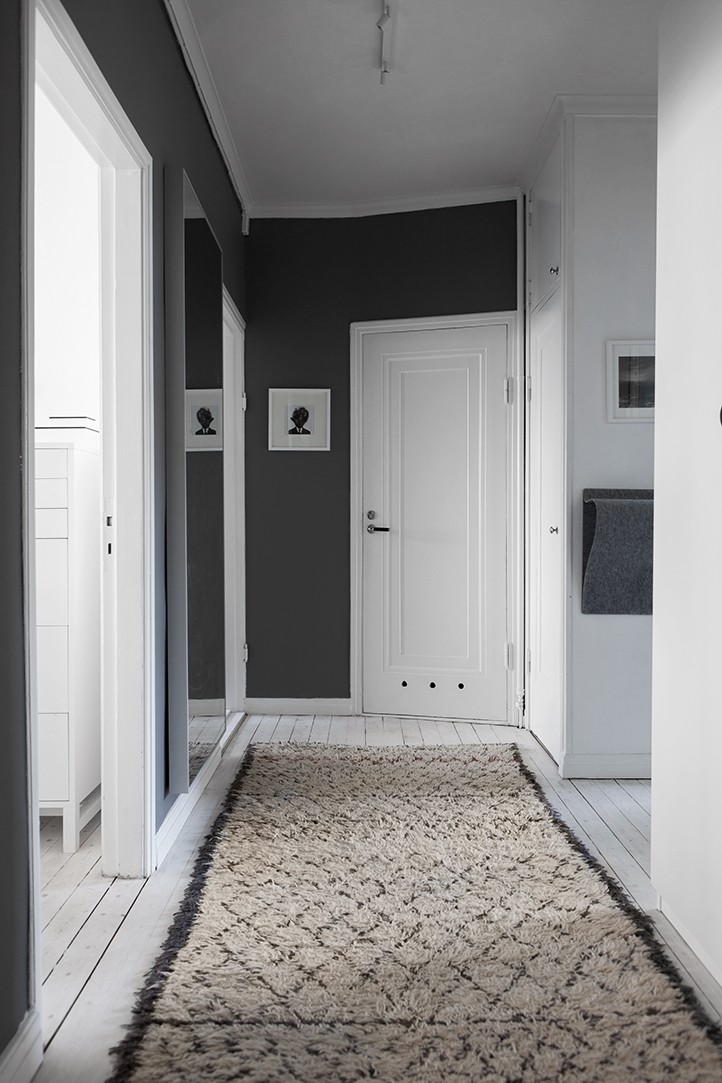 黑白对比打造 49 平米瑞典公寓时尚空间-20