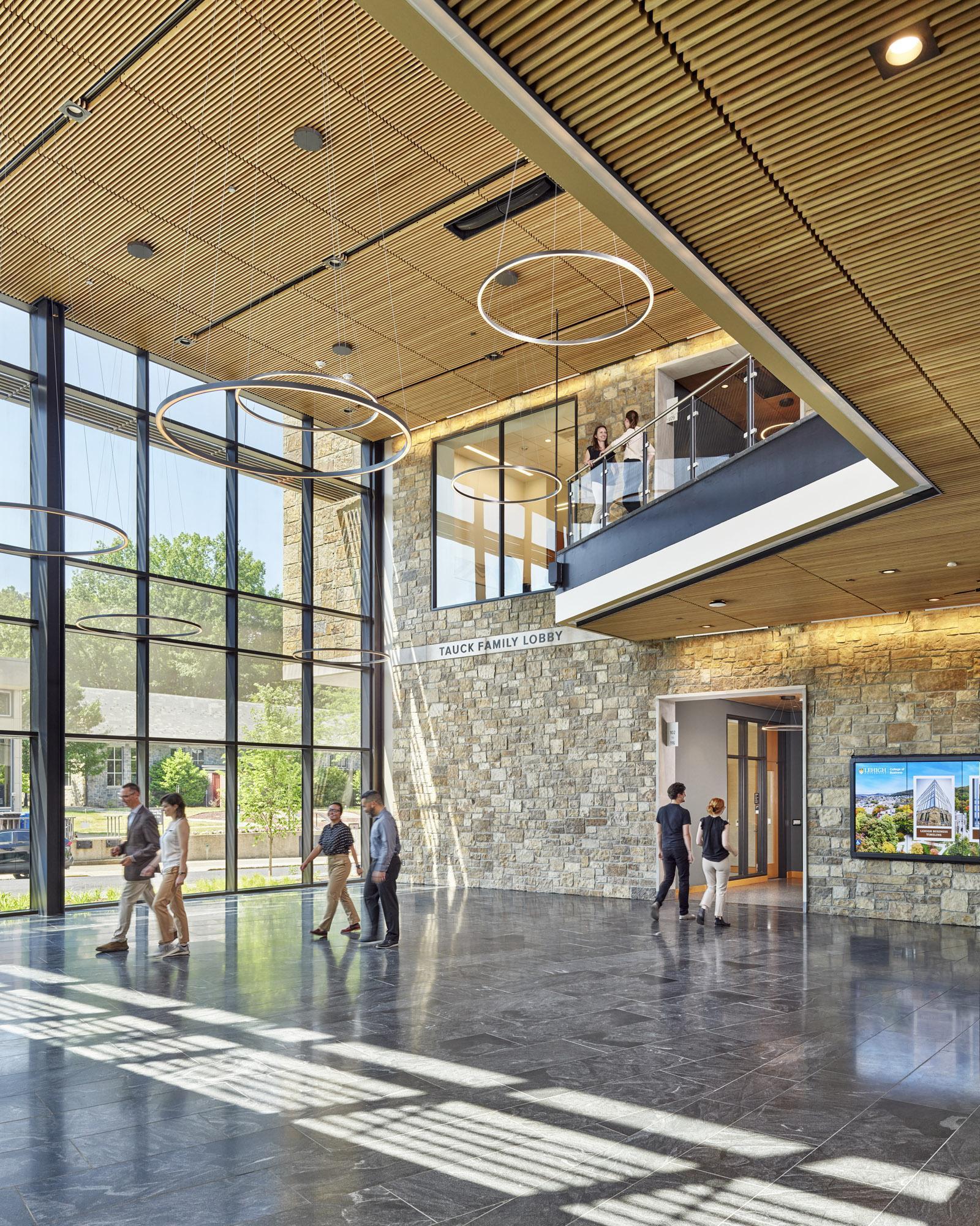 利哈伊大学商学院商业创新大楼丨美国宾夕法尼亚丨Voith & Mactavish Architects LLP-15