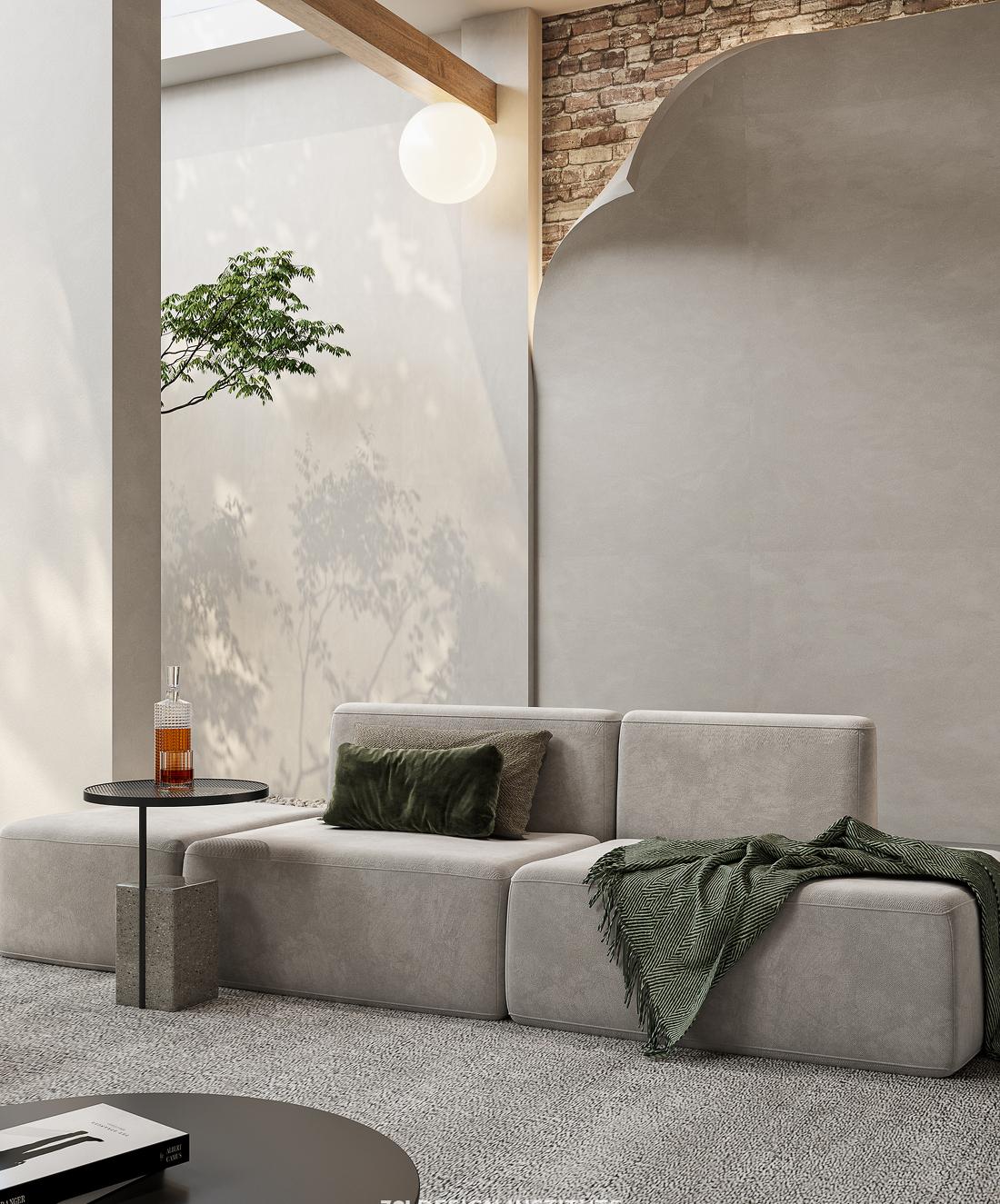 融合自然之美 · 错落空间的现代与古典冲突-13