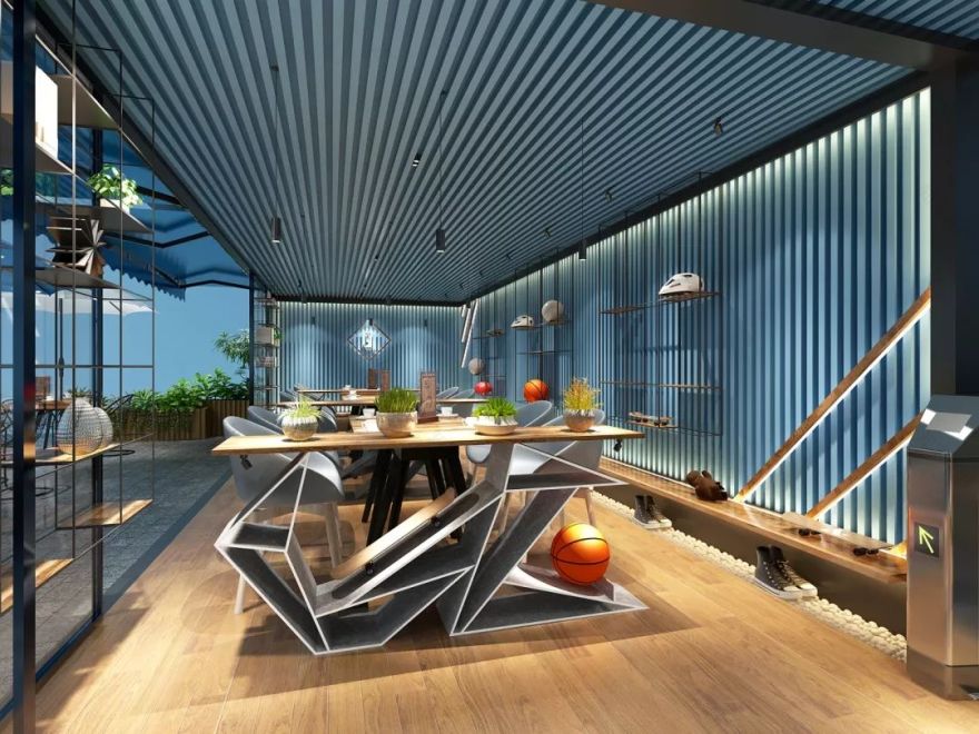 珠海斯越里体育商城,运动与设计的完美融合-38