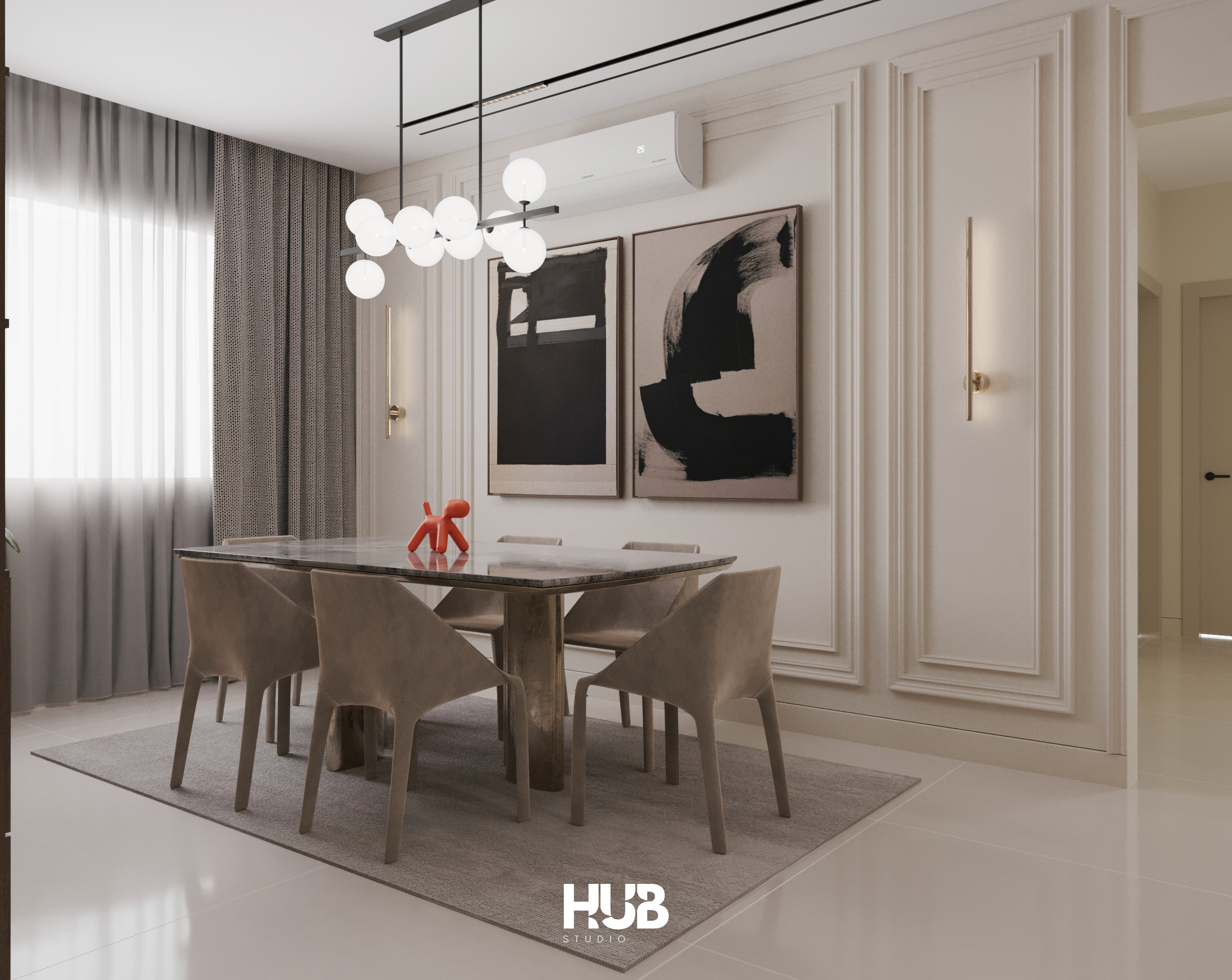 MODERN MINIMALISM APARTMENT（现代简约公寓）丨埃及丨STUDIO HUB-10