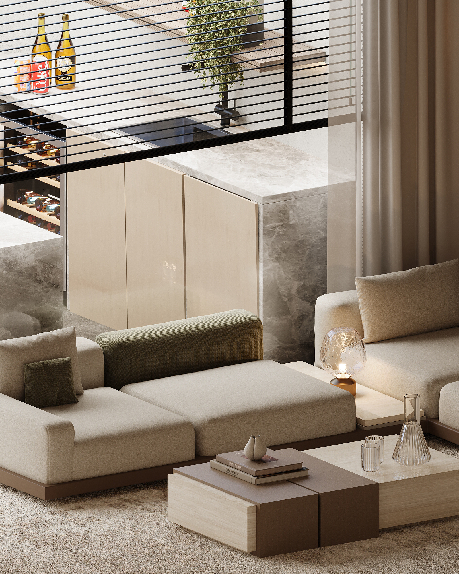 屋顶会客厅设计丨沙特阿拉伯-12