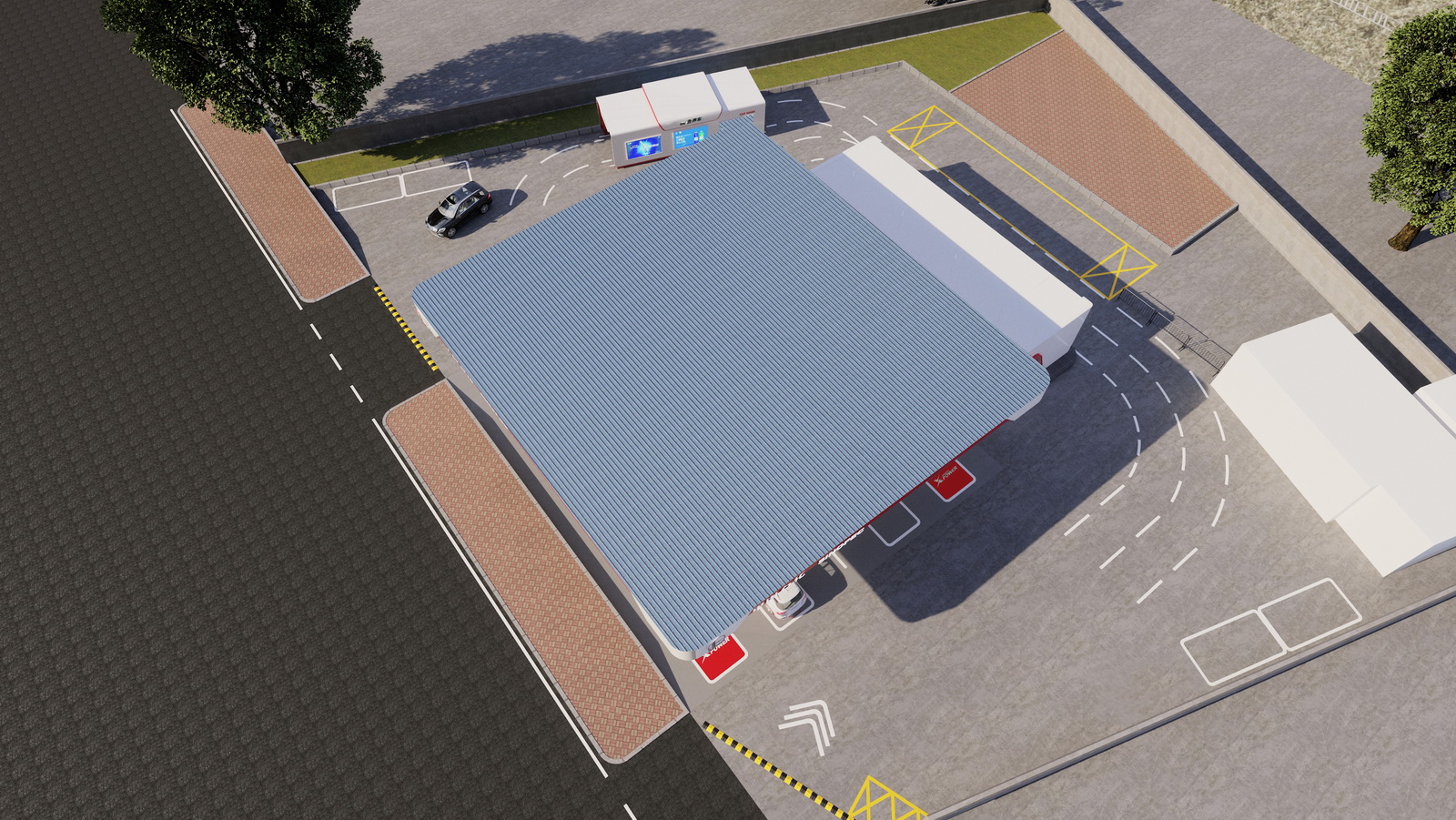 加油站效果图 第七期-2