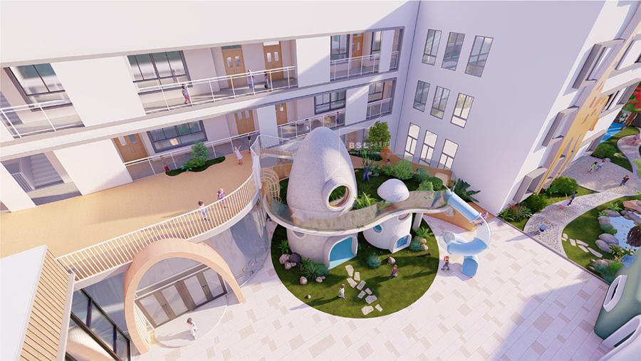 麻涌艺馨幼儿园设计丨中国东莞丨深圳市变色龙设计顾问有限公司-23