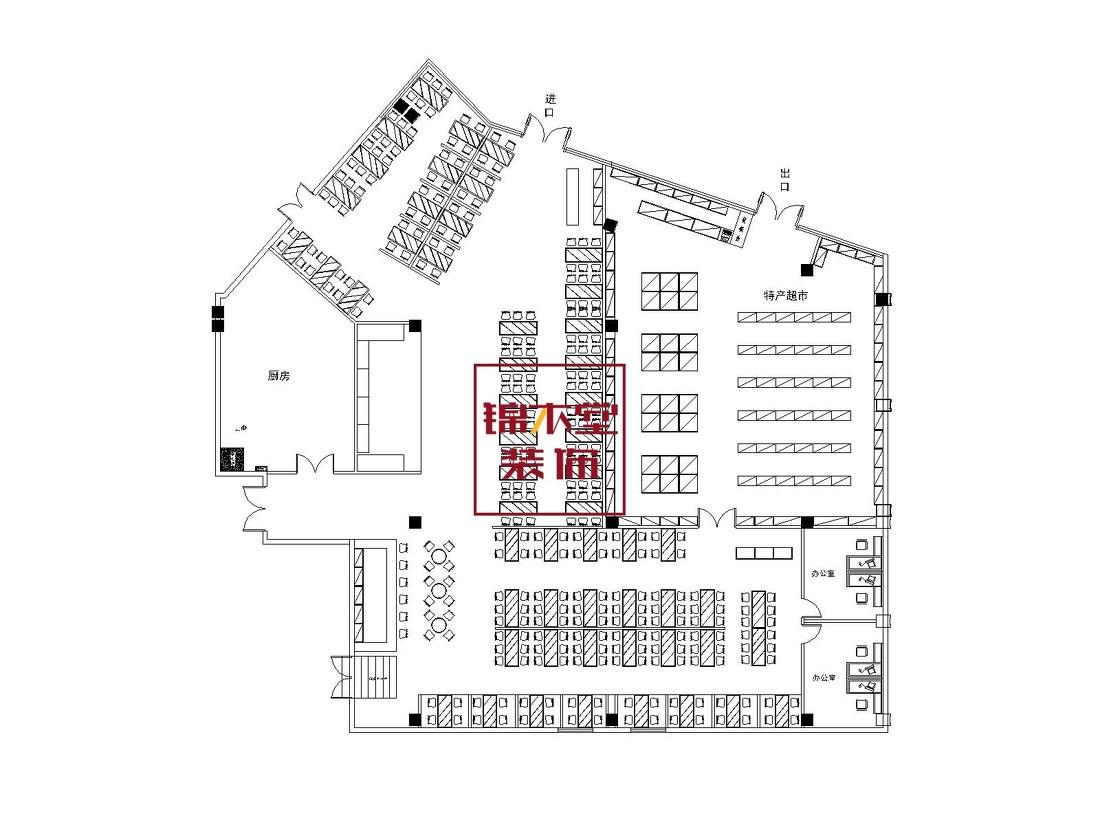 阜阳快餐店装修设计锦木堂装饰马吉鹏-16
