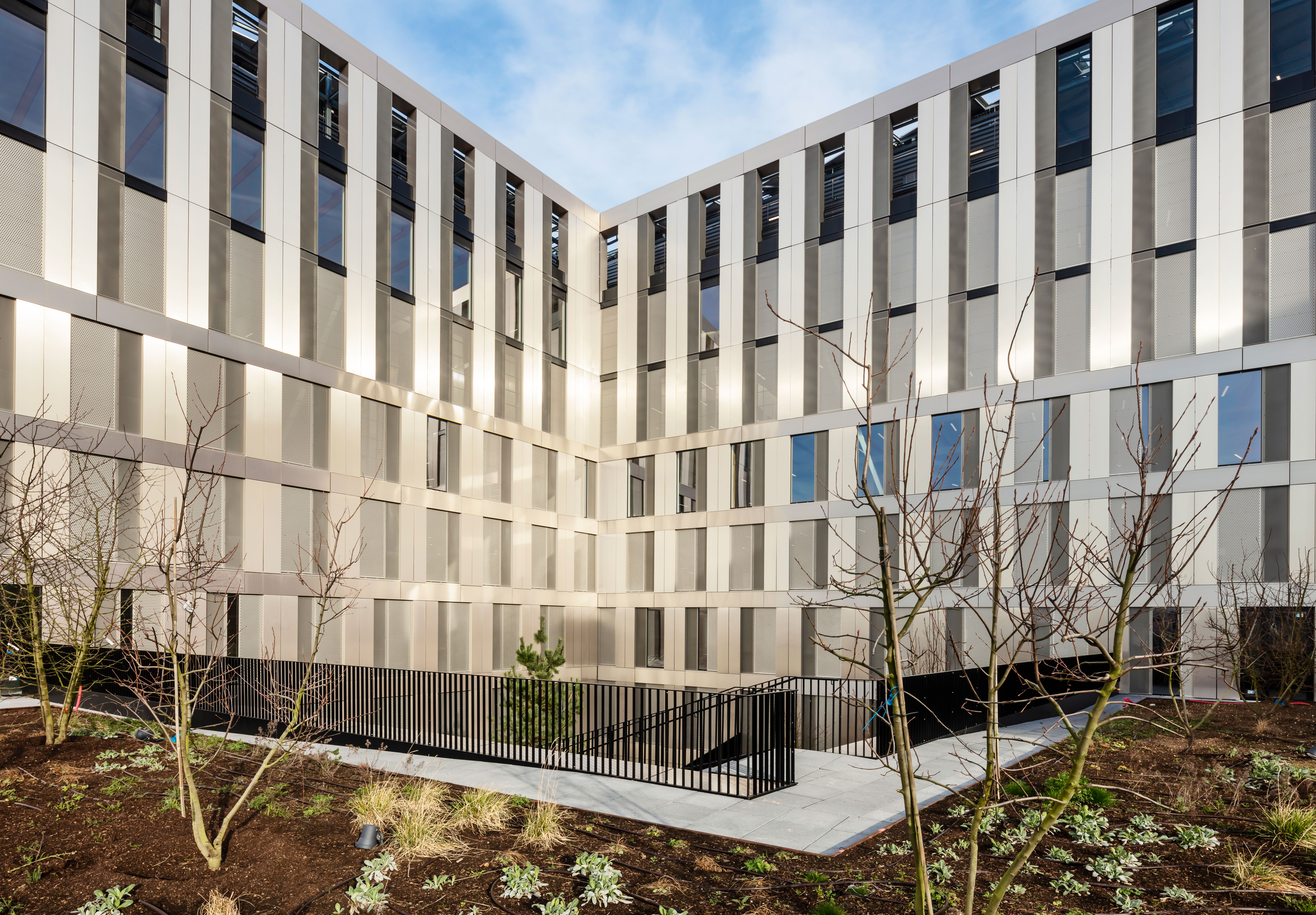 巴黎首个木结构节能办公楼——绿意盎然的“享受”空间-16