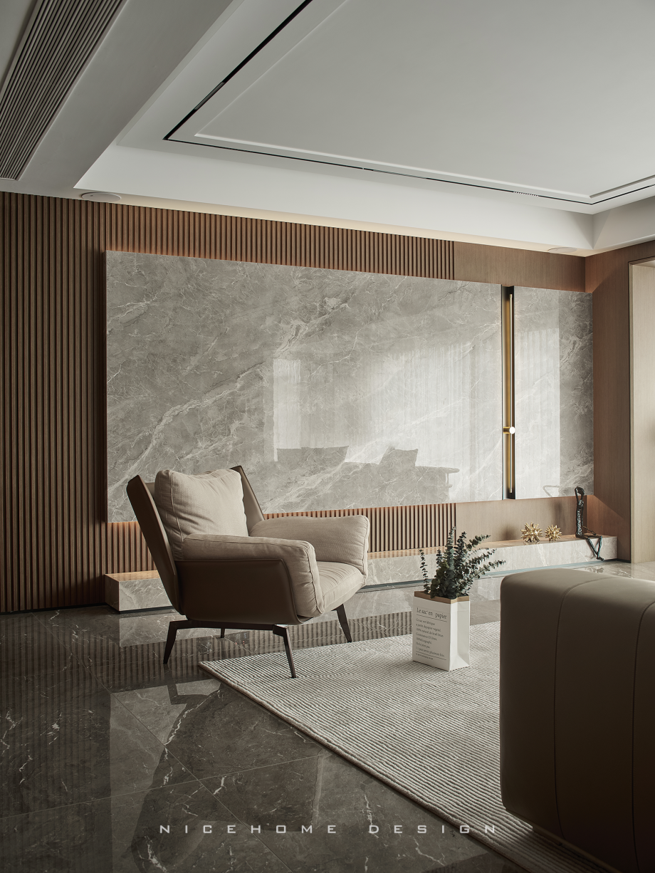 客厅C位之争：2025年，电视背景墙就该这么卷！-35