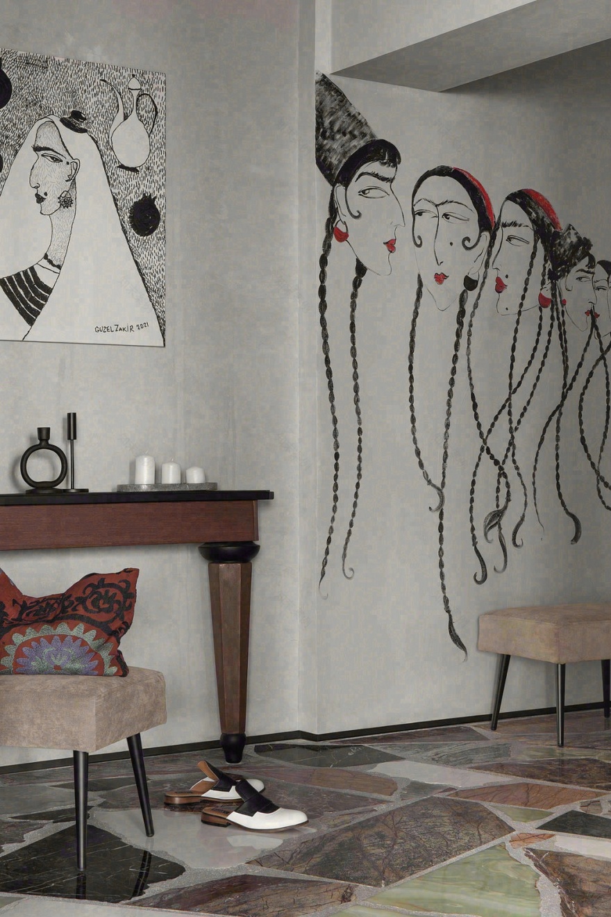 图列巴耶娃公寓丨哈萨克斯坦阿拉木图丨Viktoriya Azerbaeva-7