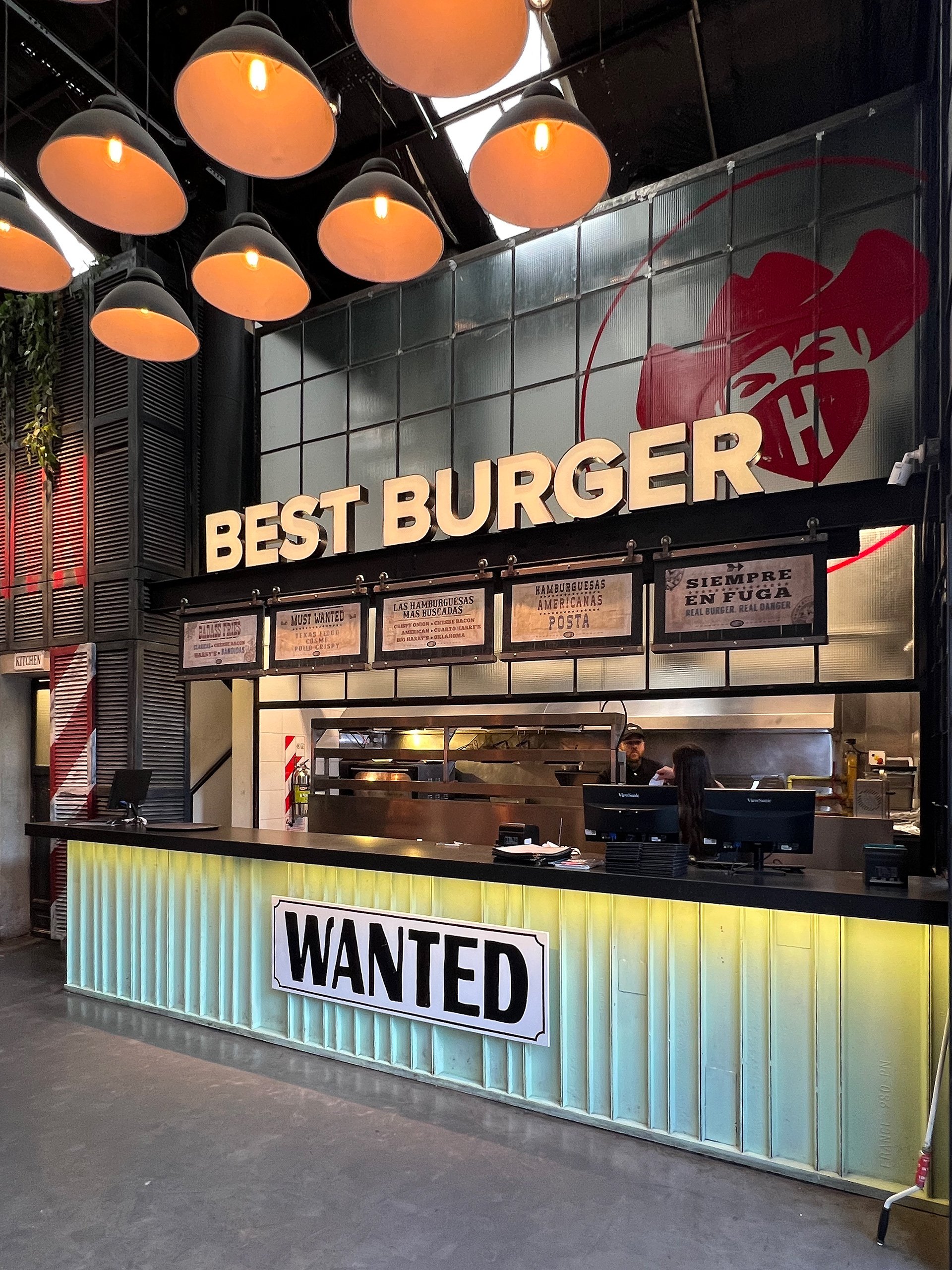 HARRY'S BURGERS 室内及商业店面设计丨阿根廷布宜诺斯艾利斯丨@estudiocoresarquitectos-2