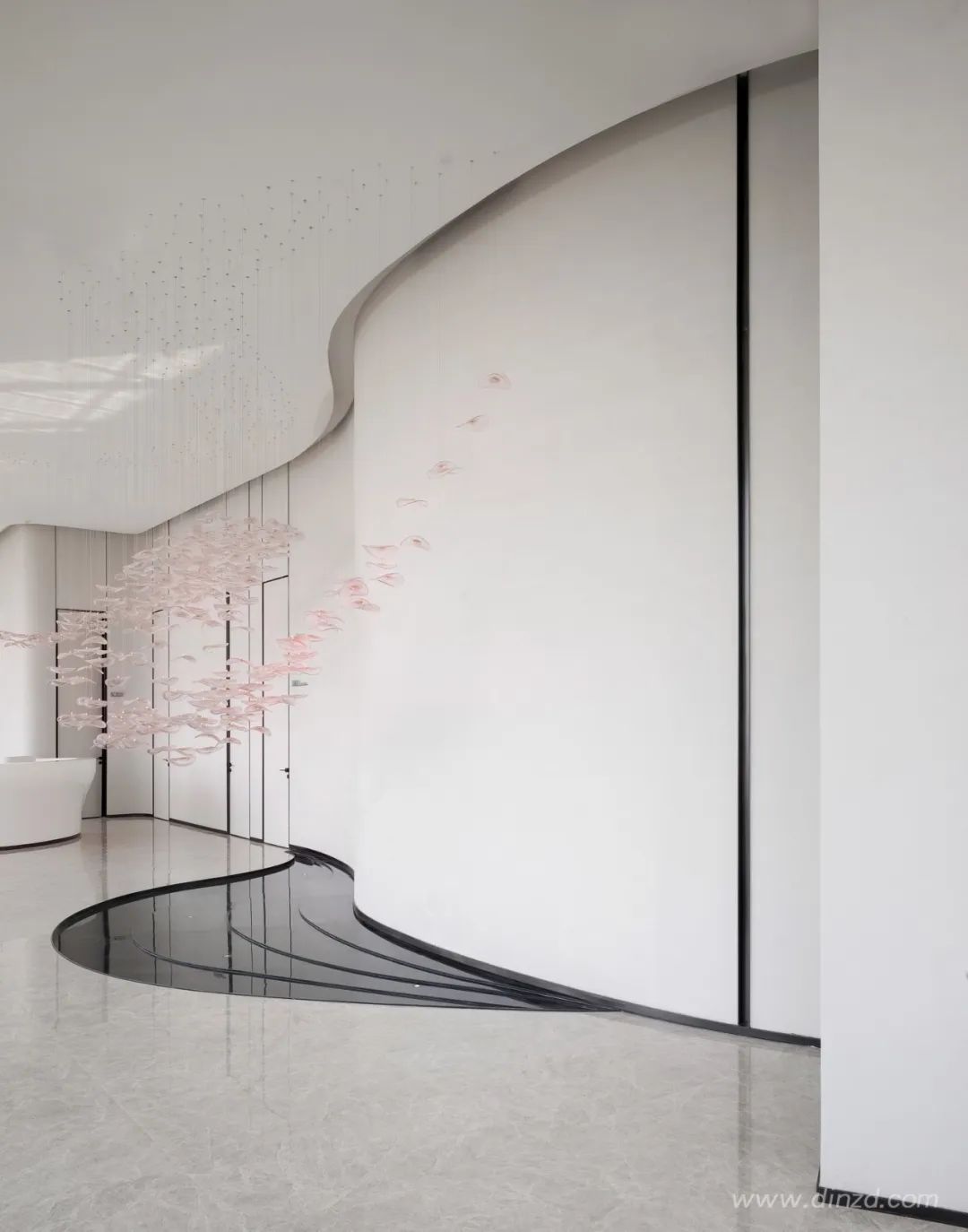 外滩·江月湾售楼处 | 现代简约融合自然之美-25