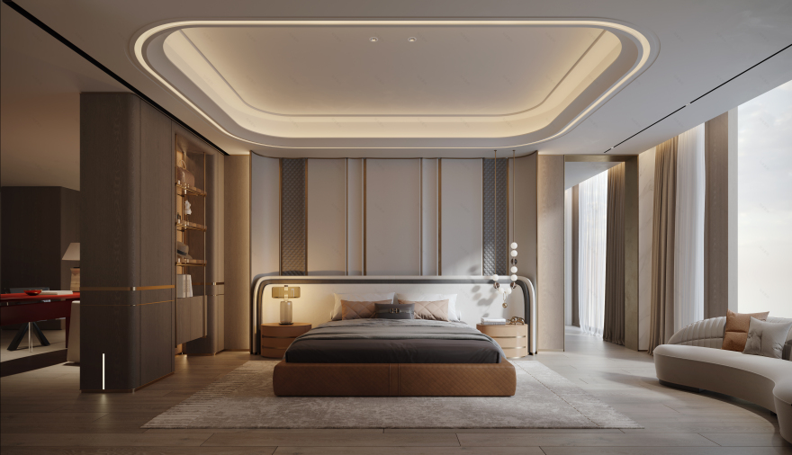 1100㎡艺术豪宅丨ZHD·纵禾设计(陈文强,张先辉)-56