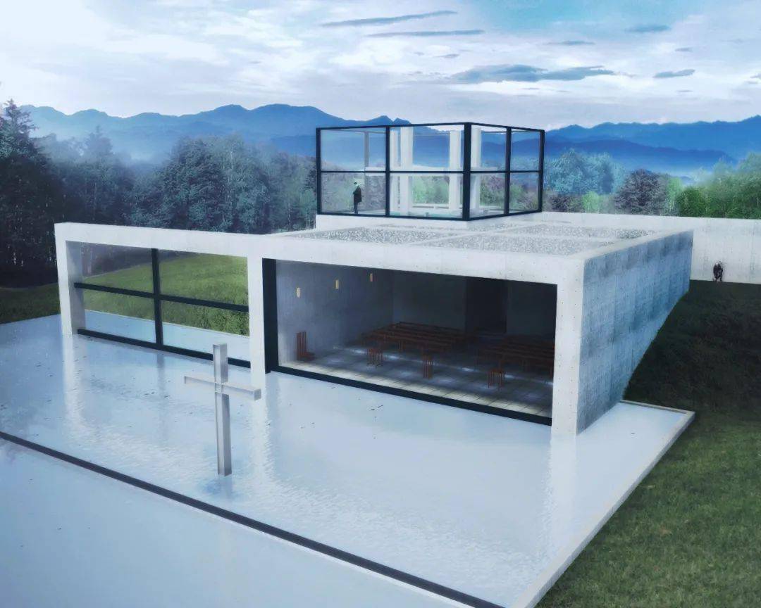 水之教堂丨日本丨安藤忠雄建筑事务所-12