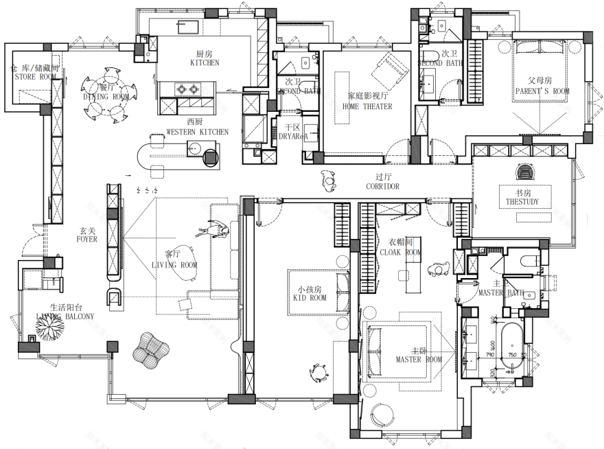 「竹径茶语」现代台式丨中国杭州丨菲拉设计-81