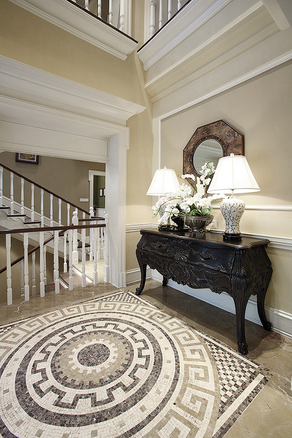 法式简约家装别墅样板房-34