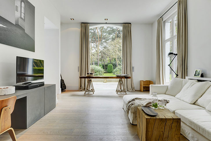 比利时现代乡村风家居设计，自然材料营造舒适氛围-18