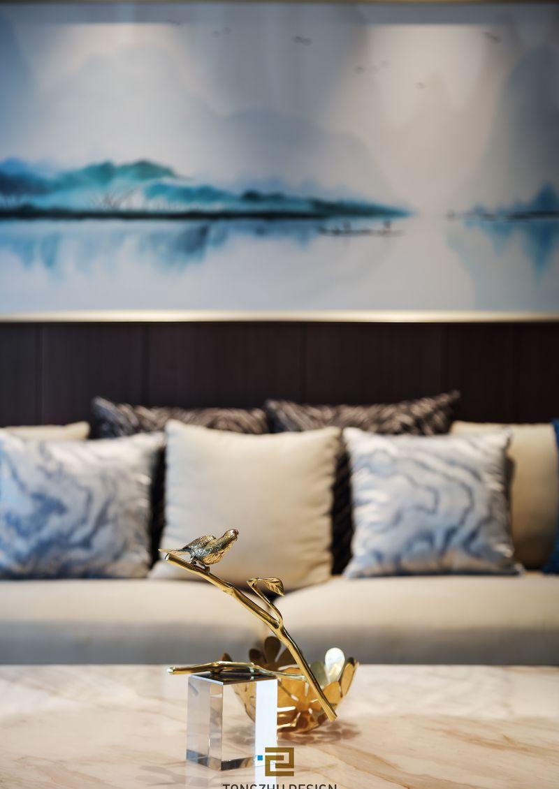 禅意栖居——深圳三湘海尚花园310平现代东方禅意住宅设计-42