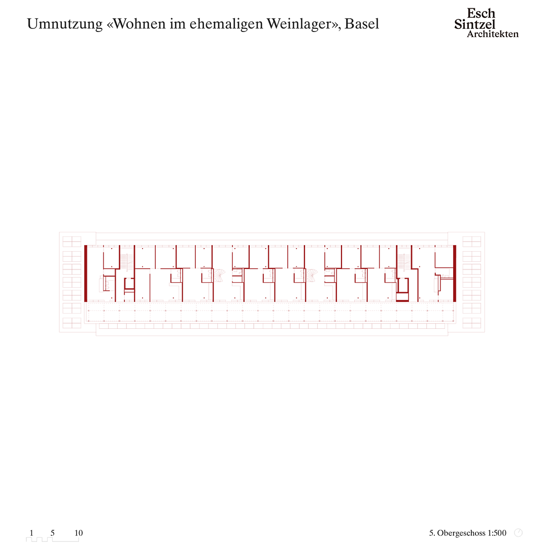 仓库新生：巴塞尔葡萄酒窖改造公寓 / Esch Sintzel Architekten-34