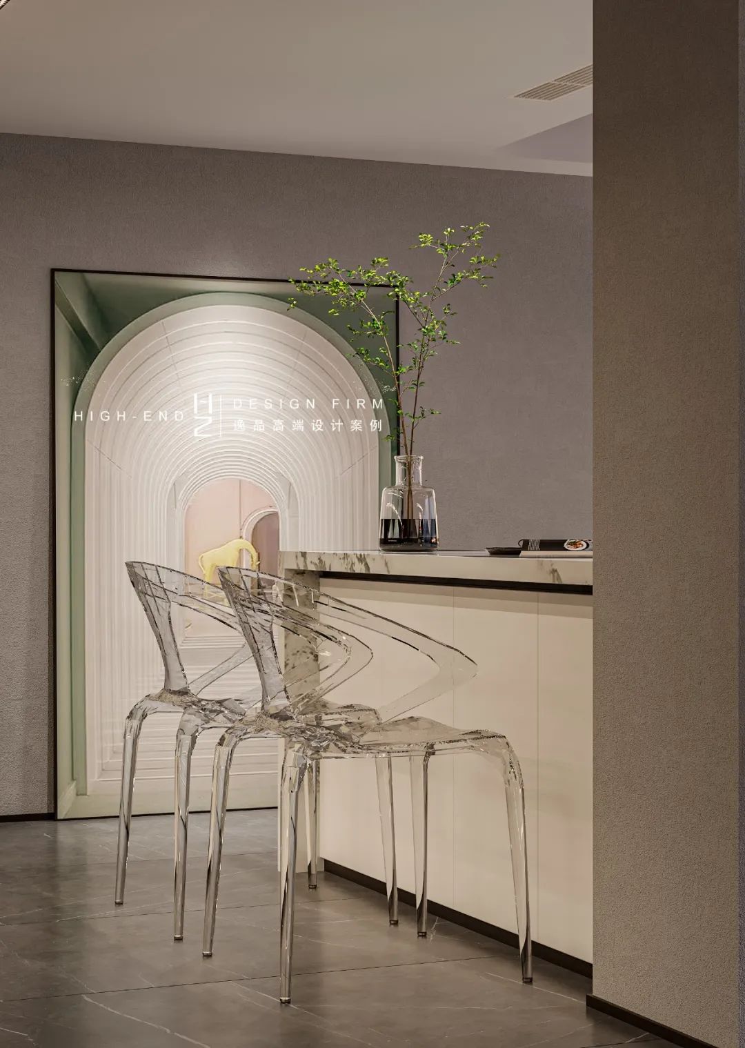 红树湾 400㎡现代简约住宅丨逸品装饰·张达-0