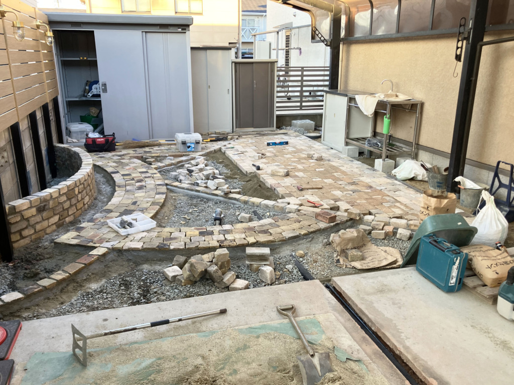 M様邸洋风庭院改造-23