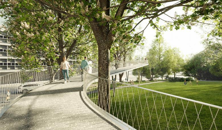 DGJ Paysages丨Brücke über den Graben St. Gallen丨瑞士-9