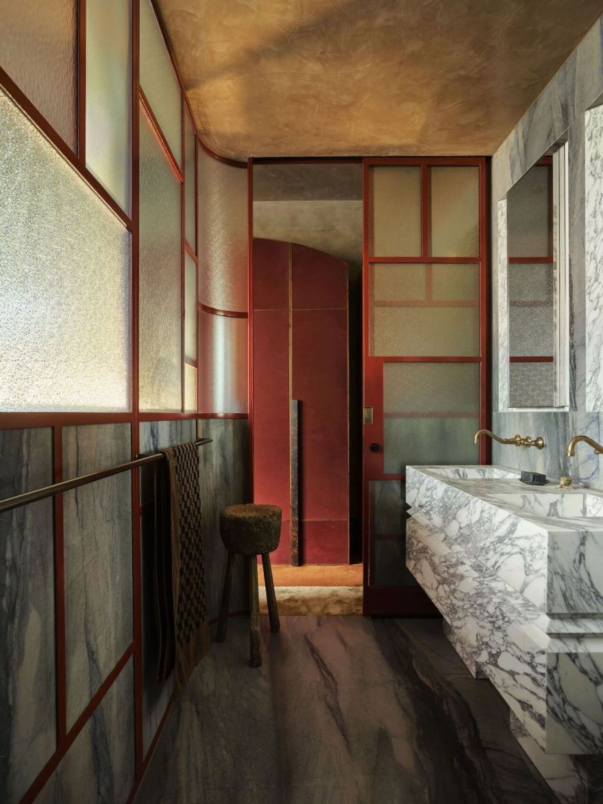 Flack Studio|墨尔本的二层公寓,重新定义优雅与舒适-11