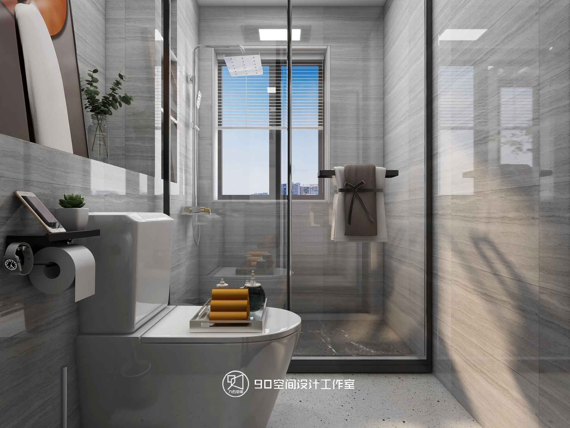 绿意浓情 · 轻奢风格 125 平方 3 室 2 厅 2 卫设计-73